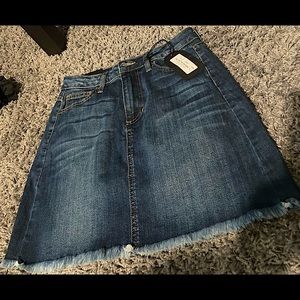 Just black Denim Skirt